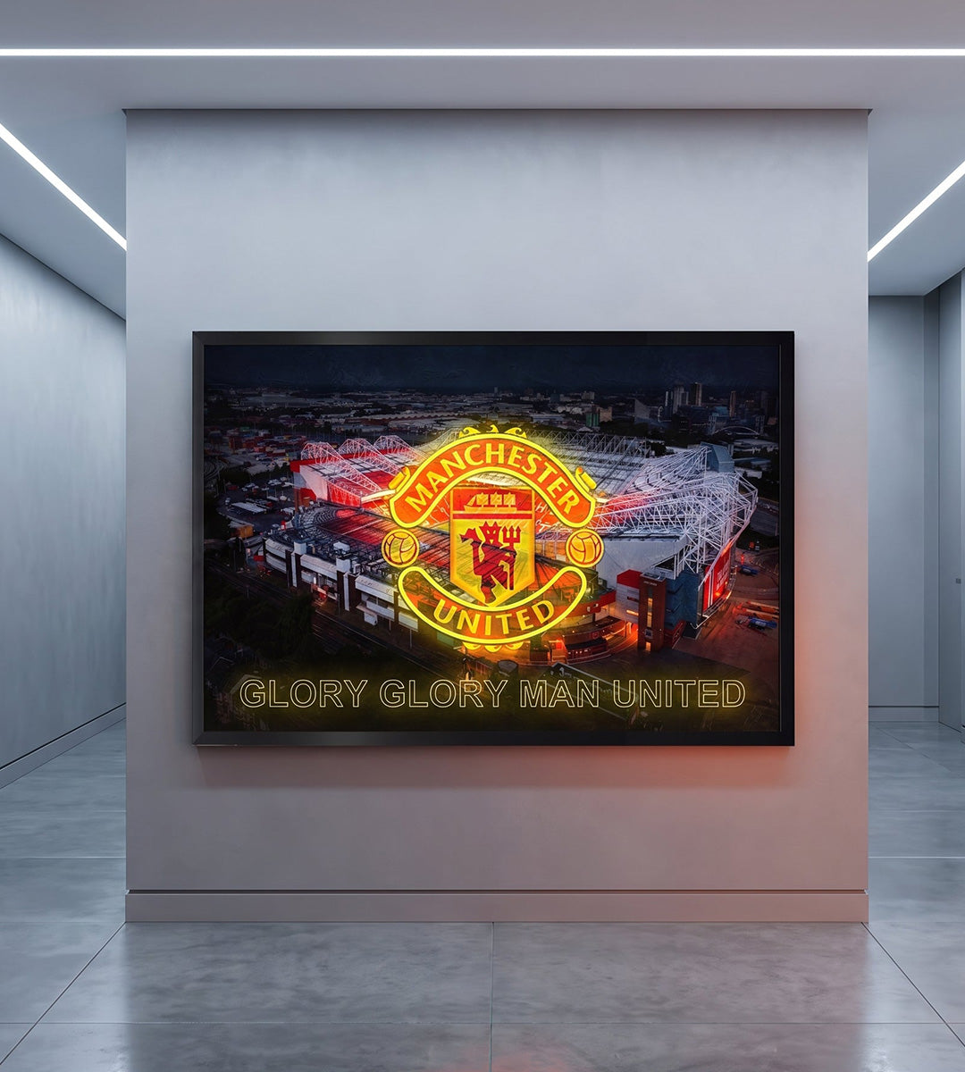 Football Fan LED Wall Art