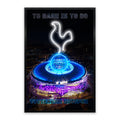 Tottenham Hotspur LED Wall Art – Stadium & Cockerel Canvas (63x93cm)